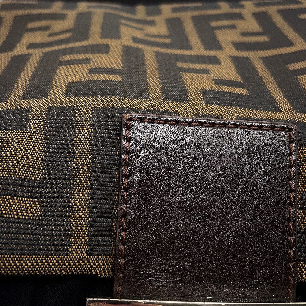 Fendi Zucca Mamma Bucket Canvas Shoulder — view 7