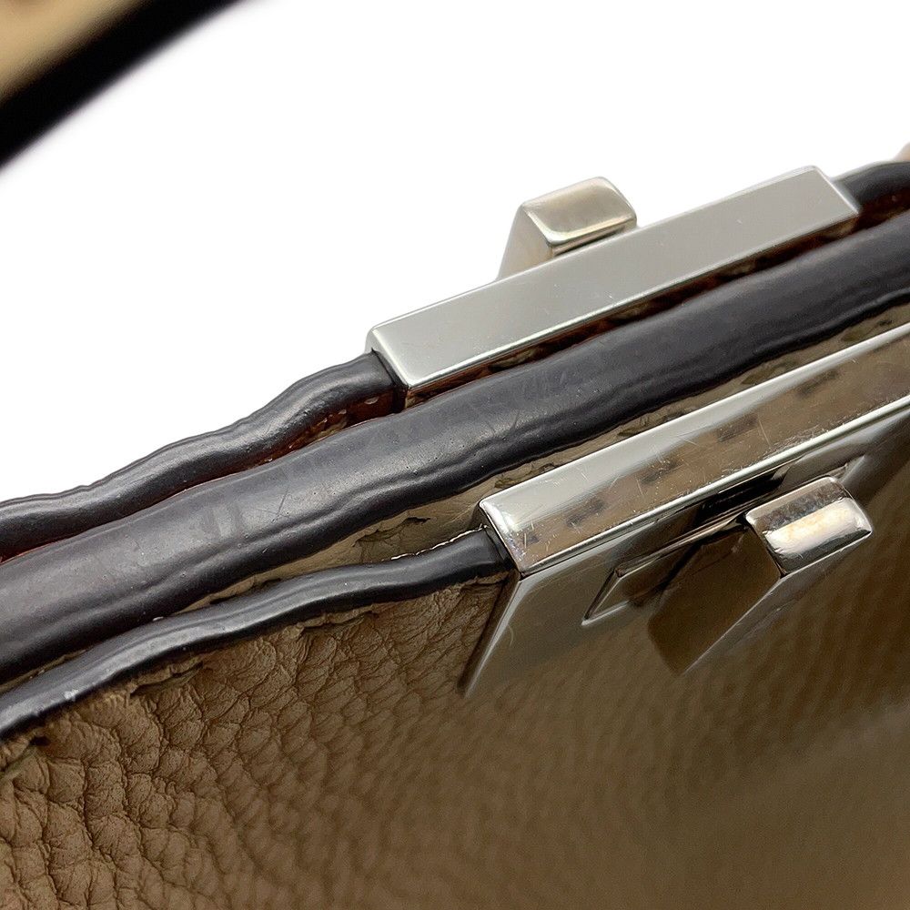 Fendi Peekaboo Iconic Essential Leather 2-Way Shoulder — view 9