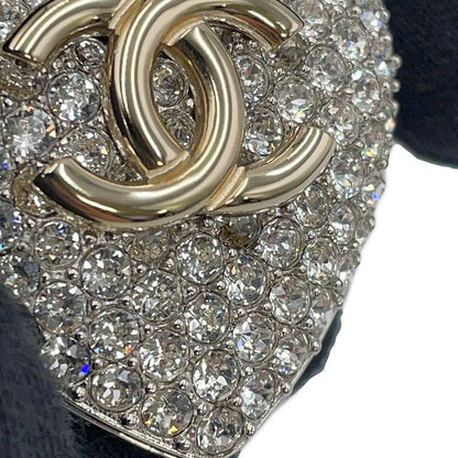 Chanel Brooch CC Logo Rhinestone — view 7