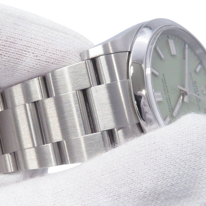 Rolex Oyster Perpetual 36 Roulette Watch Pistachio Dial — view 5