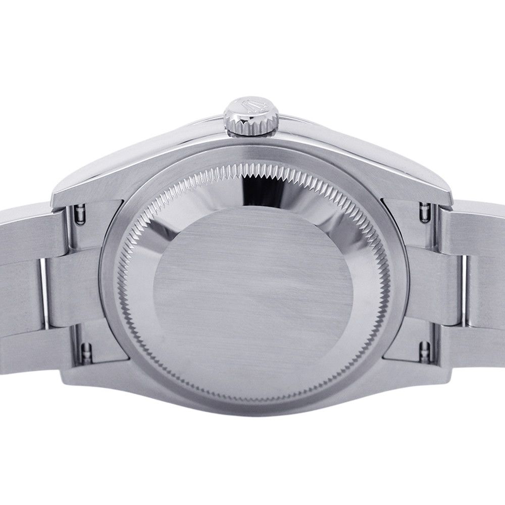 Rolex Oyster Perpetual 36 Roulette Watch Pistachio Dial — view 3