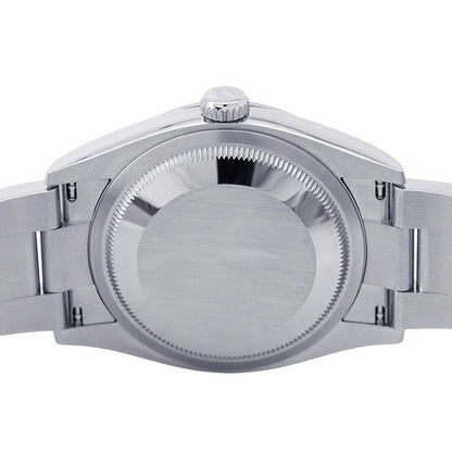 Rolex Oyster Perpetual 36 Roulette Watch Pistachio Dial — view 3