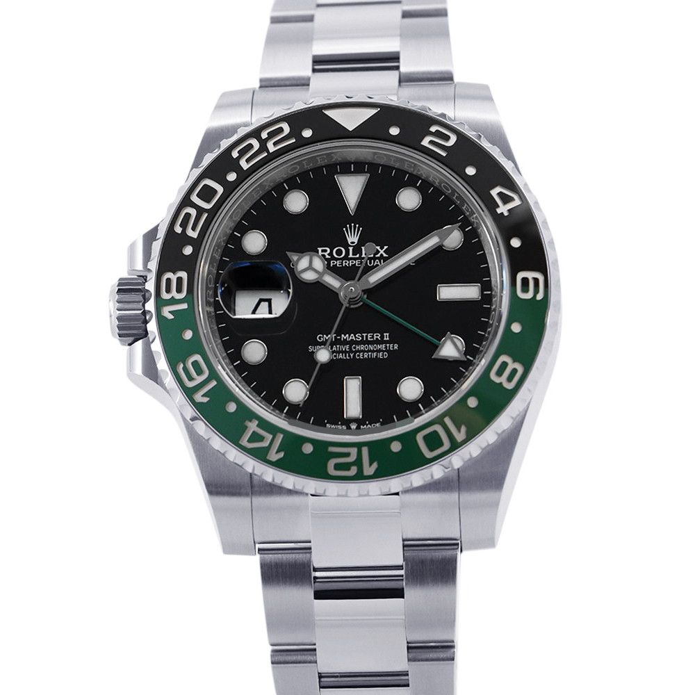 Rolex GMT Master 2 Roulette Watch Black Dial