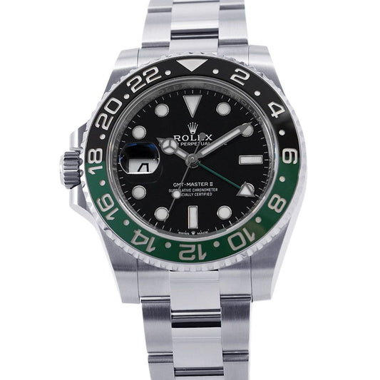 Rolex GMT Master 2 Roulette Watch Black Dial