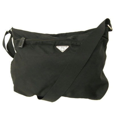 Prada Nylon Shoulder Bag Black