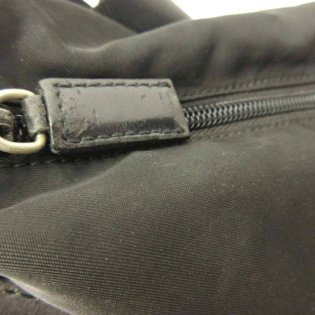 Prada Nylon Shoulder Bag Black — view 9