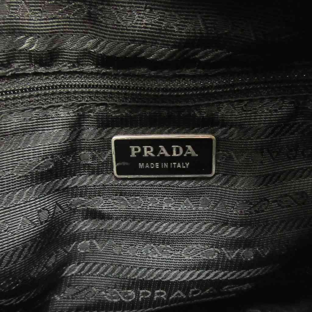 Prada Nylon Shoulder Bag Black — view 6