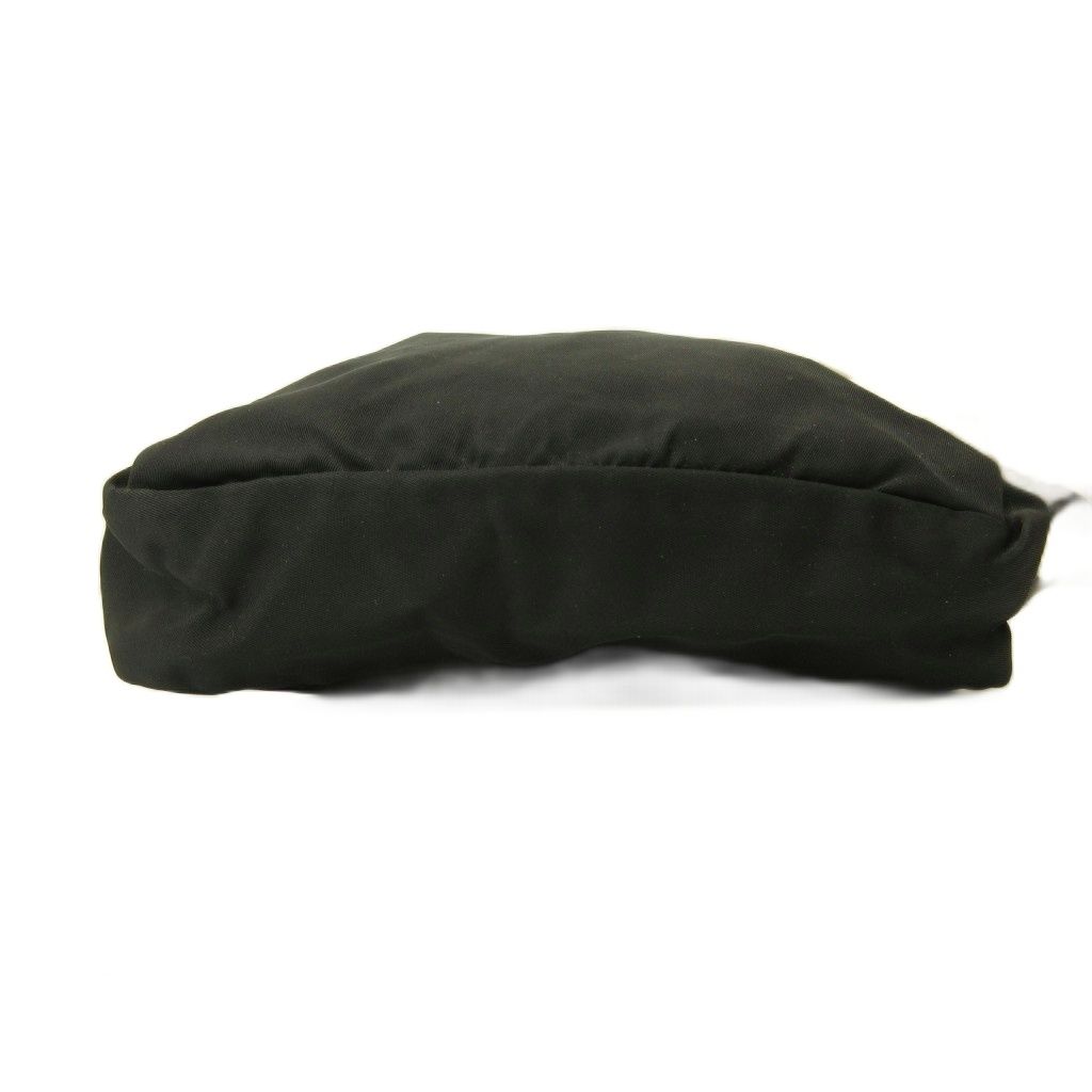 Prada Nylon Cosmetic Makeup Pouch Black — view 4
