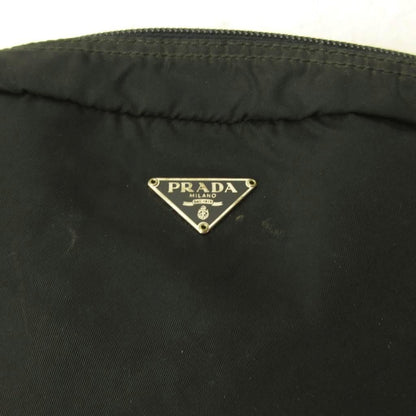 Prada Nylon Cosmetic Makeup Pouch Black — view 7