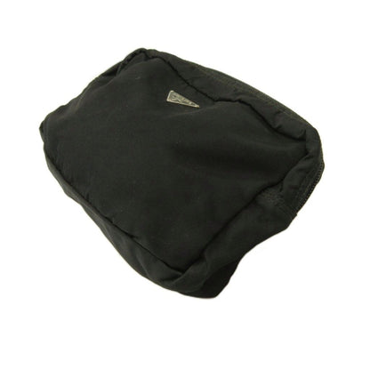 Prada Nylon Cosmetic Makeup Pouch Black — view 3