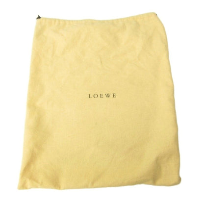 Loewe Studs Anagram Shoulder Bag Leather Y2k Deep Green — view 9