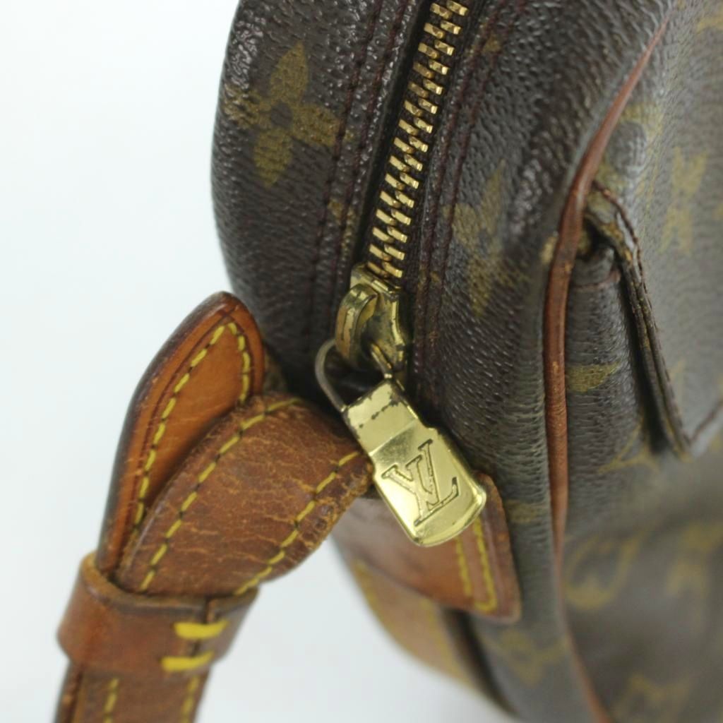Louis Vuitton Monogram Jeune Fille Shoulder Bag Brown — view 7