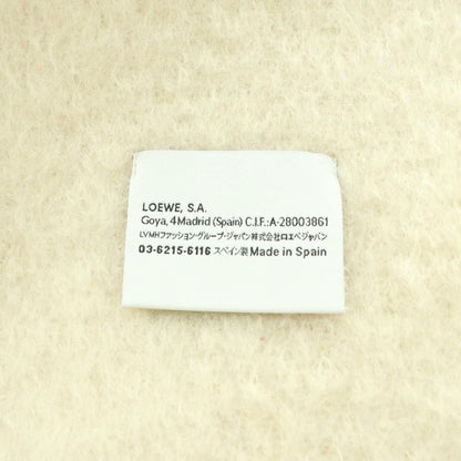 Loewe Scarf Wool Blend Fringe Ivory — view 6