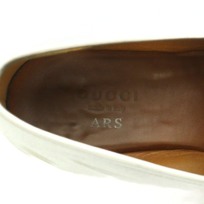 Gucci Diy Loafers Horsebit Metallic Cles the 37.5 Silver Color — view 7