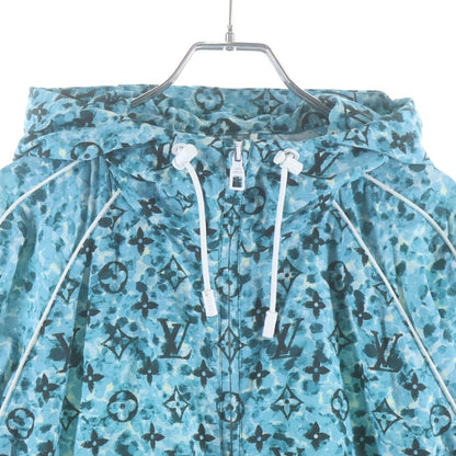 Louis Vuitton Zs2 Monogram Printed Nylon Windbreaker 44 Jacket — view 3