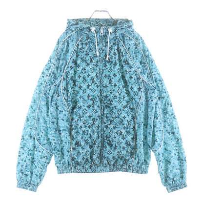 Louis Vuitton Zs2 Monogram Printed Nylon Windbreaker 44 Jacket