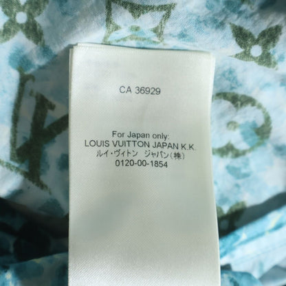 Louis Vuitton Zs2 Monogram Printed Nylon Windbreaker 44 Jacket — view 8