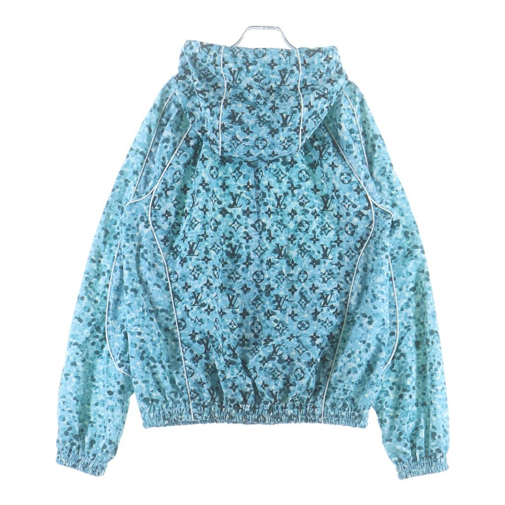 Louis Vuitton Zs2 Monogram Printed Nylon Windbreaker 44 Jacket — view 2