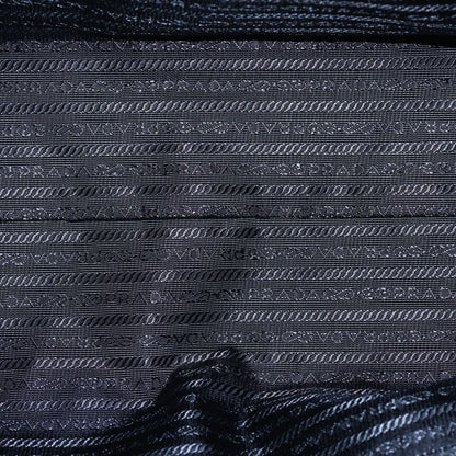 Prada Tessuto Tote Black Nylon Gold — view 5
