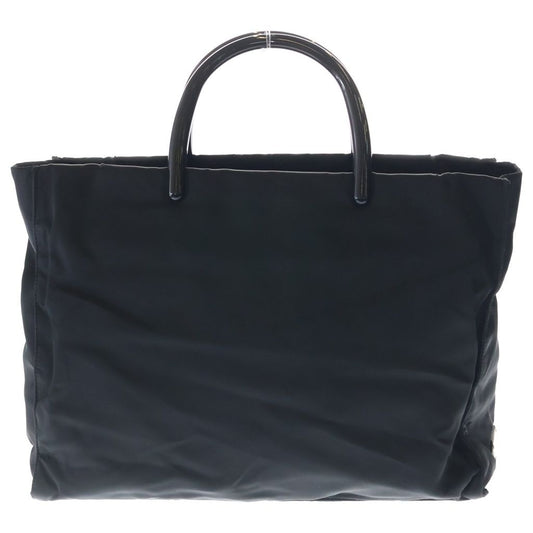 Prada Side Nylon Hand Tote Black