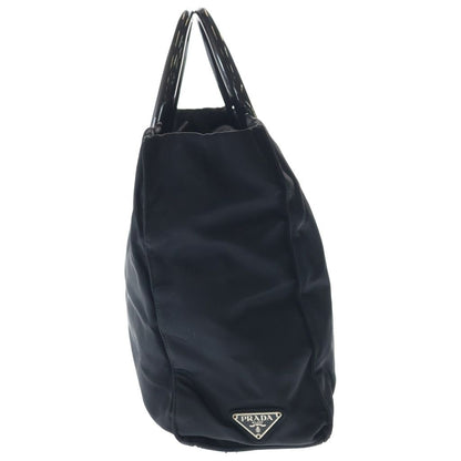 Prada Side Nylon Hand Tote Black — view 3