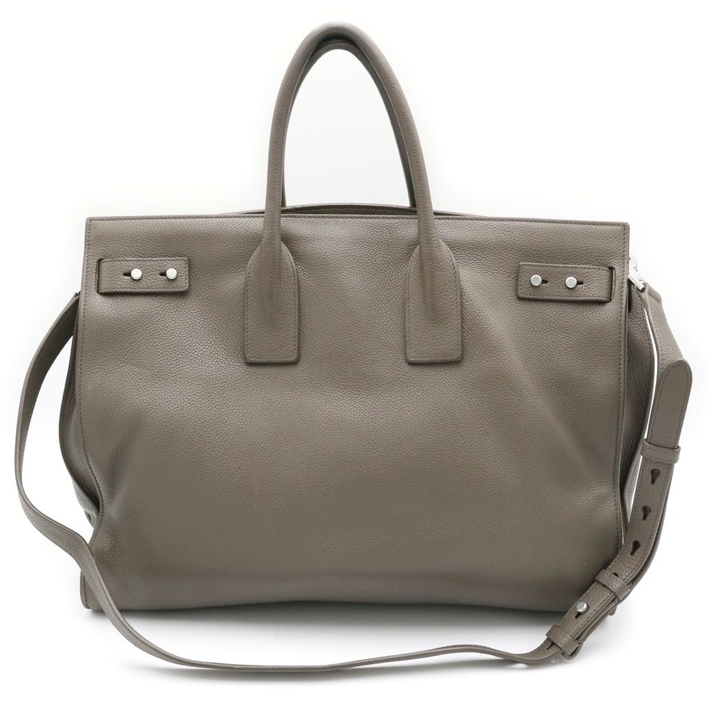 Saint Laurent Paris Sac de Jour S-owl Large 2-Way Shoulder Bag Khaki Green — view 2