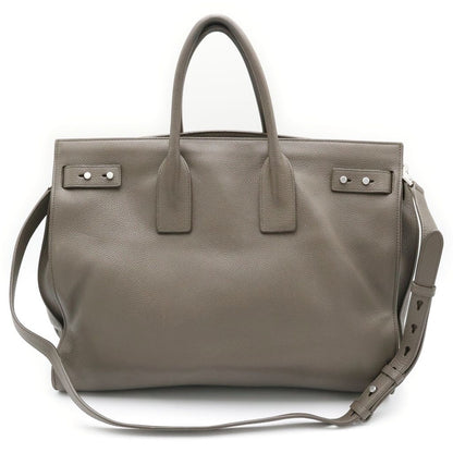 Saint Laurent Paris Sac de Jour S-owl Large 2-Way Shoulder Bag Khaki Green — view 2