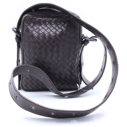 Bottega Veneta Intrecciato Mini Shoulder Bag Brown Leather — view 2