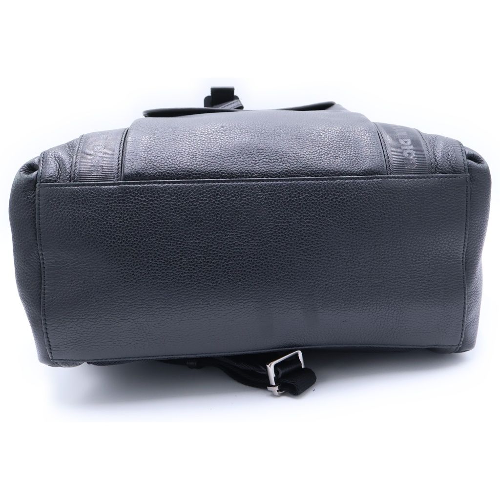 Dior Saddle Leather Backpack Black — view 5