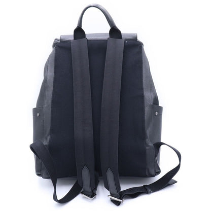 Dior Saddle Leather Backpack Black — view 2