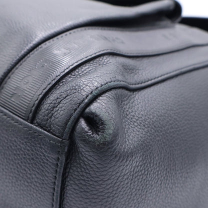 Dior Saddle Leather Backpack Black — view 6