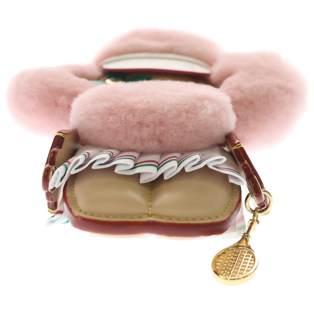 Louis Vuitton Bag Charm Vivienne Fashionista Brown Leather — view 5