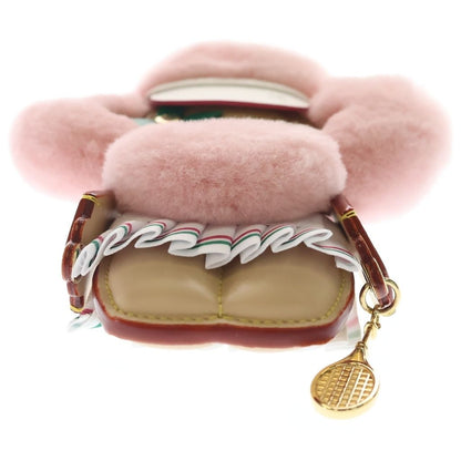 Louis Vuitton Bag Charm Vivienne Fashionista Brown Leather — view 5