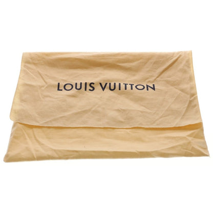 Louis Vuitton Gaston Label Besace Zip MM Shoulder Bag Black Brown Yellow — view 6
