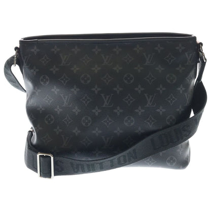 Louis Vuitton Gaston Label Besace Zip MM Shoulder Bag Black Brown Yellow — view 2