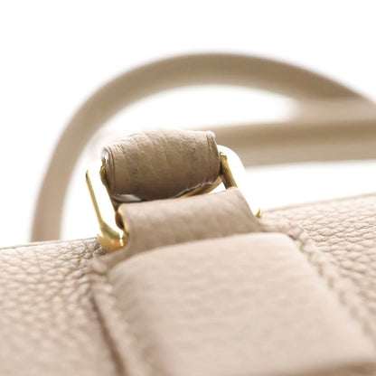 Loewe Amazona 23 2-Way Handbag Beige Leather Strap — view 8