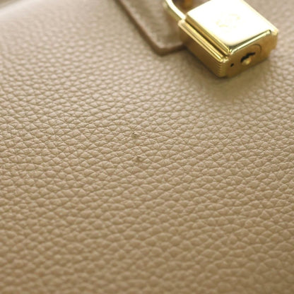 Loewe Amazona 23 2-Way Handbag Beige Leather Strap — view 6