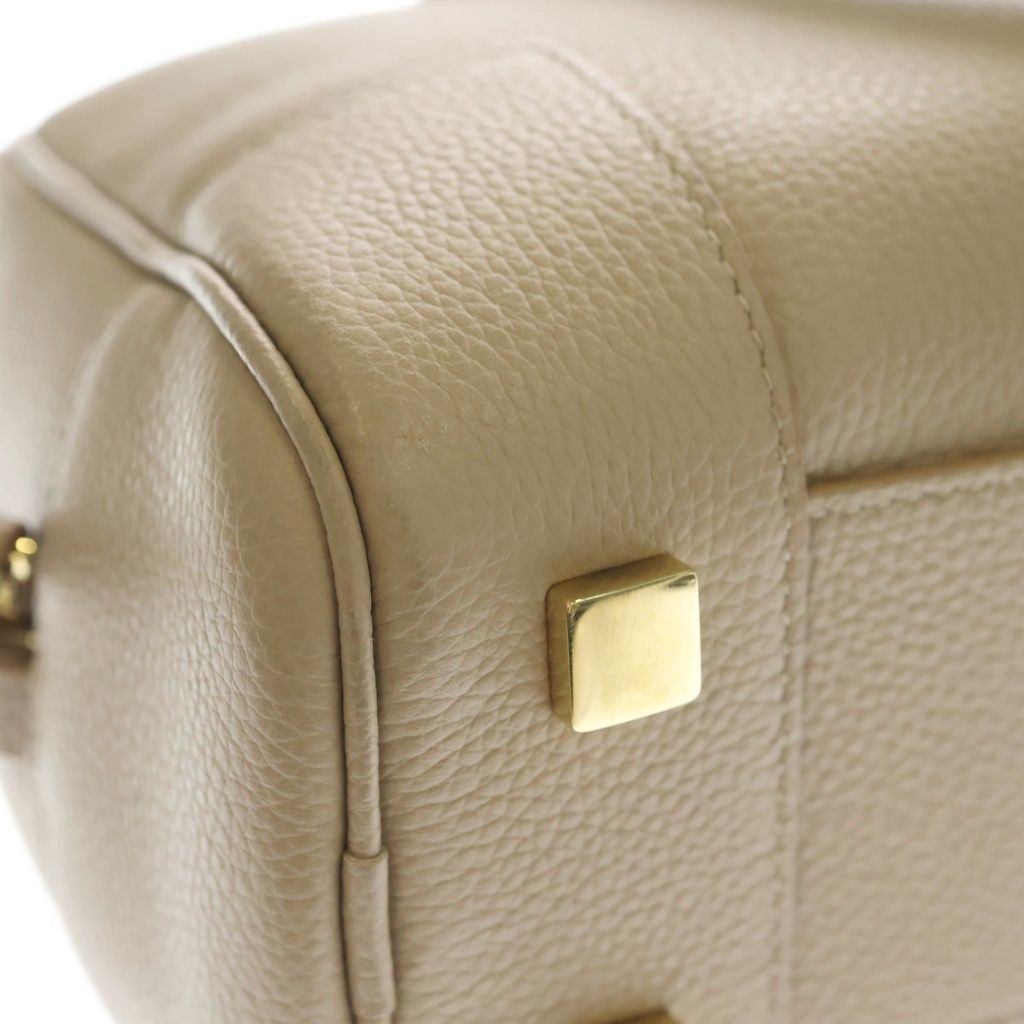 Loewe Amazona 23 2-Way Handbag Beige Leather Strap — view 7
