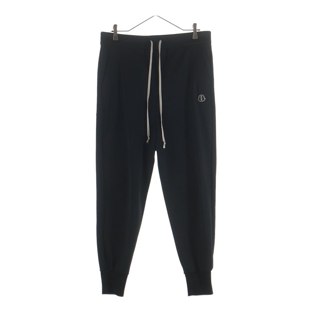 Moncler Rick Owens Pantalone Jersey Logo Patch Drawstring Track Pants