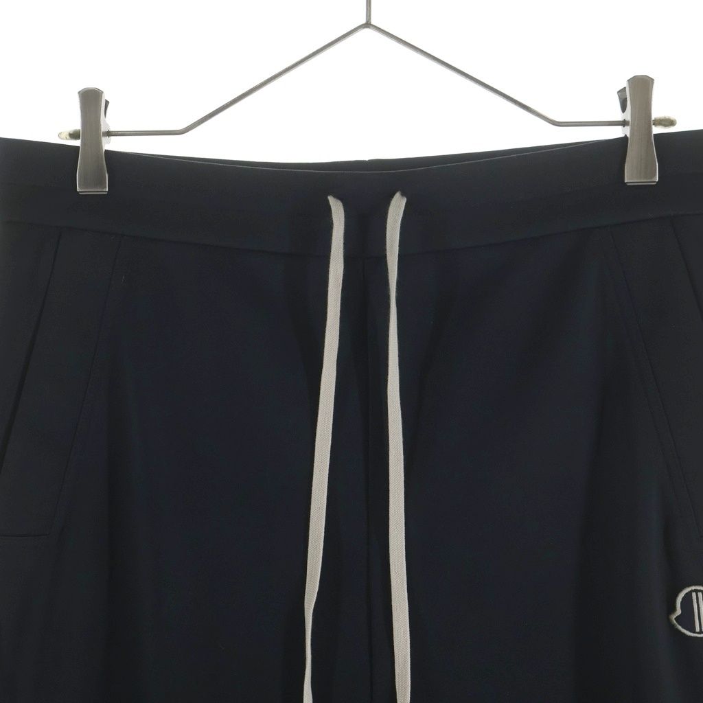 Moncler Rick Owens Pantalone Jersey Logo Patch Drawstring Track Pants — view 3