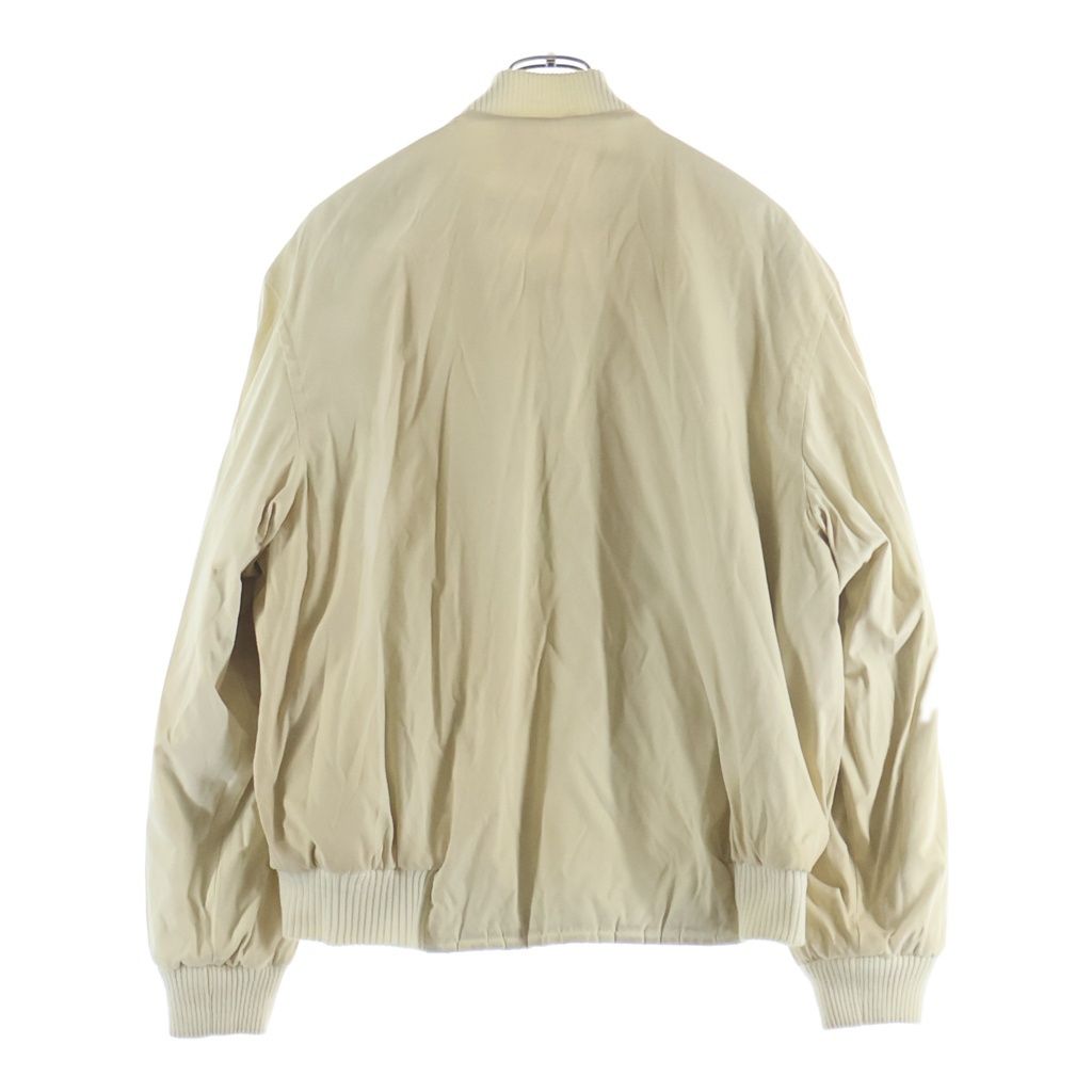 Hermes Tumble Drum Reversible Jacket Light Ivory Polyester 46 — view 4