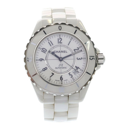 Chanel White Dial Ceramic Automatic Watch
