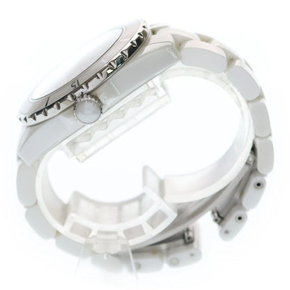 Chanel White Dial Ceramic Automatic Watch — view 3