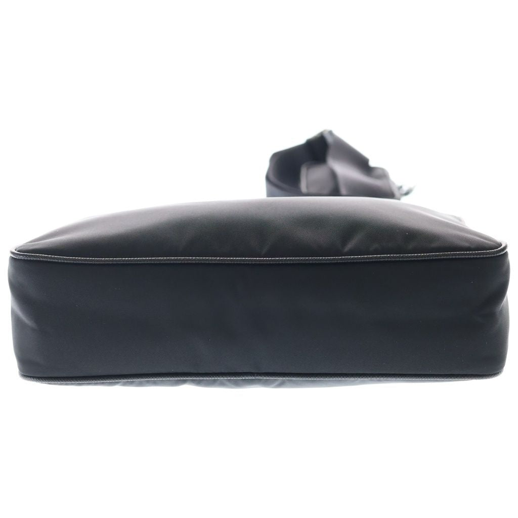 Prada Re-Nylon Shoulder Bag Black with Triangle Logo Pouch — view 4