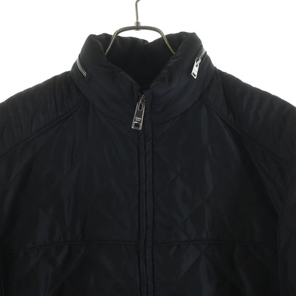 Prada Quilted Zip Up Jacket Black — view 3