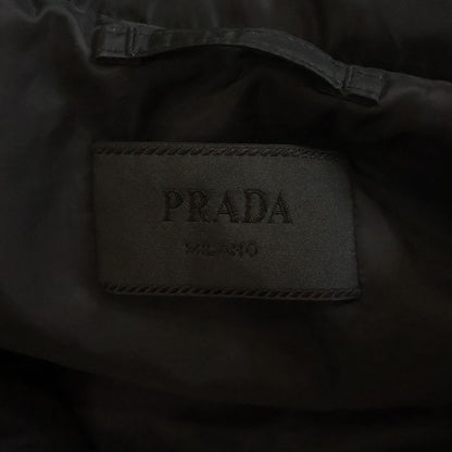 Prada Quilted Zip Up Jacket Black — view 6