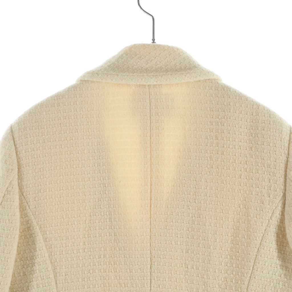 Chanel 02c Cruise Wool Tweed Tailored Jacket Ivory — view 4