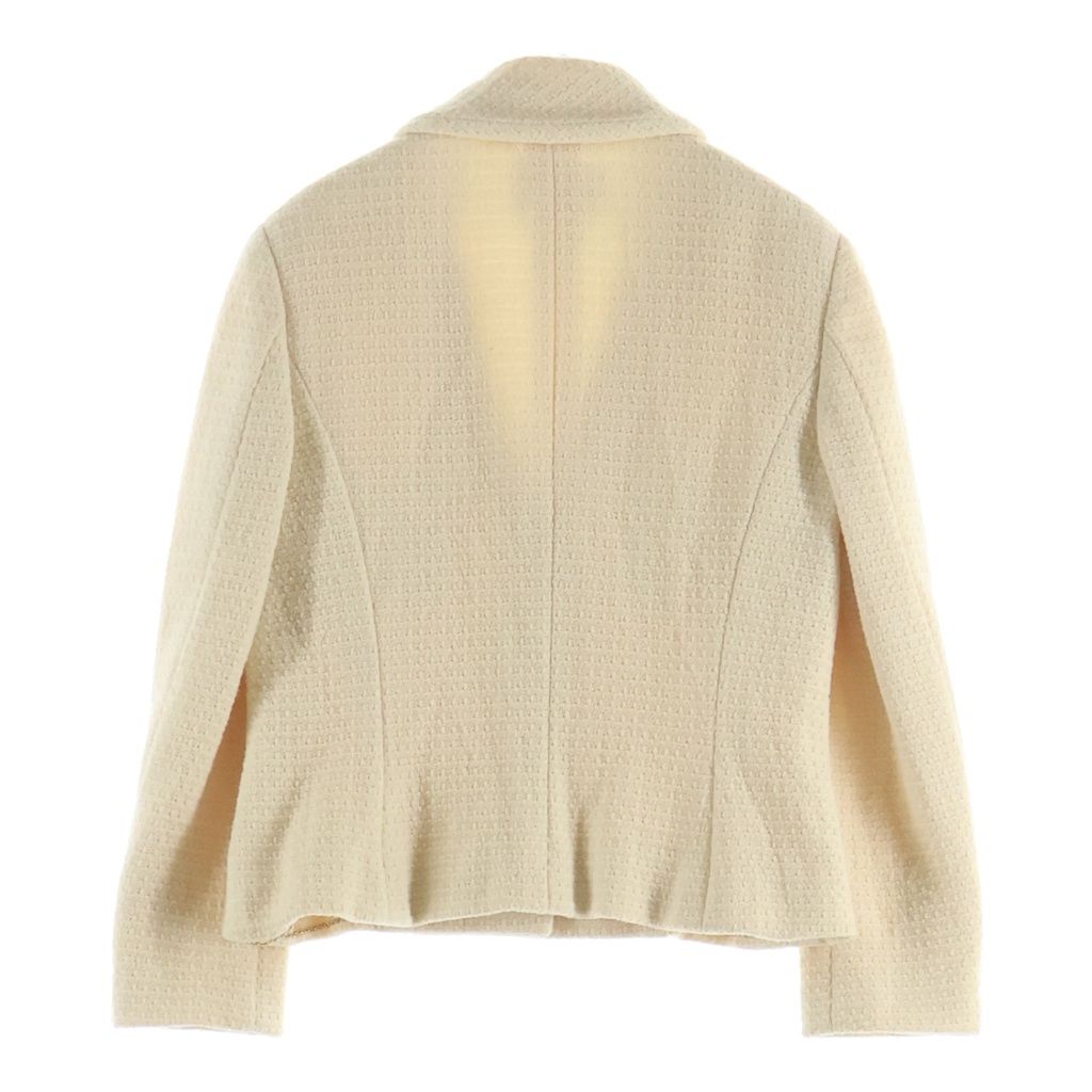 Chanel 02c Cruise Wool Tweed Tailored Jacket Ivory — view 2
