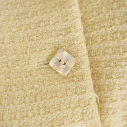Chanel 02c Cruise Wool Tweed Tailored Jacket Ivory — view 5
