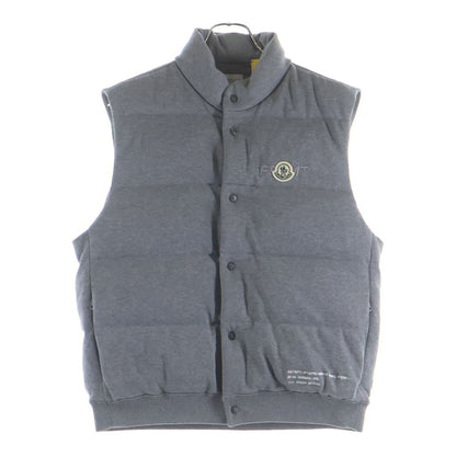 Moncler Genius Frgmt Gilet Tricot Cotton Down Vest Gray